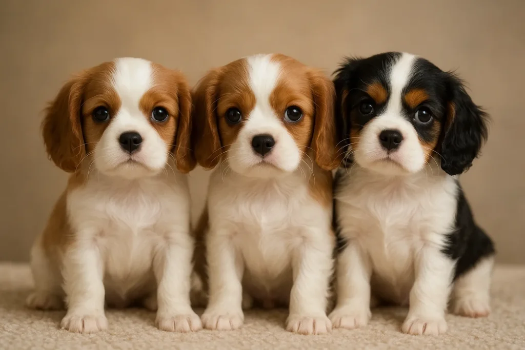 Criadero de Cavalier King Charles. Perro familiar y equilibrado